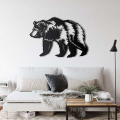 Bear Metal Wall Art - Decor available at Dekadron for $69.90