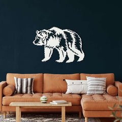 Bear Metal Wall Art - Decor available at Dekadron for $74.90