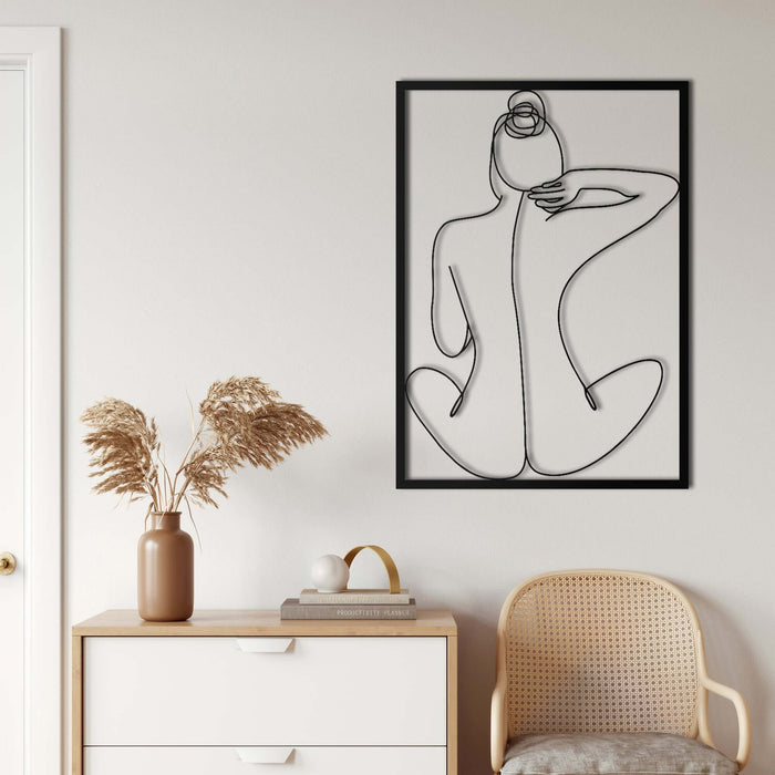 Beauty Metal Wall Art - Decor available at Dekadron for $69.90