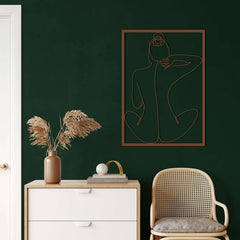 Beauty Metal Wall Art - Decor available at Dekadron for $74.90
