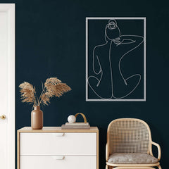 Beauty Metal Wall Art - Decor available at Dekadron for $74.90