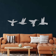 Bee Birds Metal Wall Art - Decor available at Dekadron for $59.90