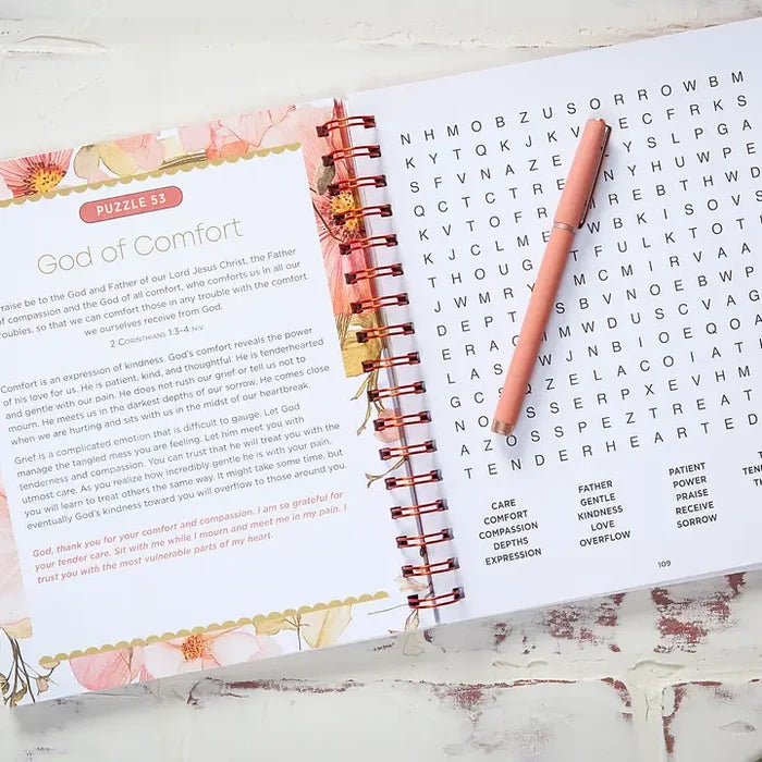 Bible Word Search Devotional | Words to Warm the Heart
