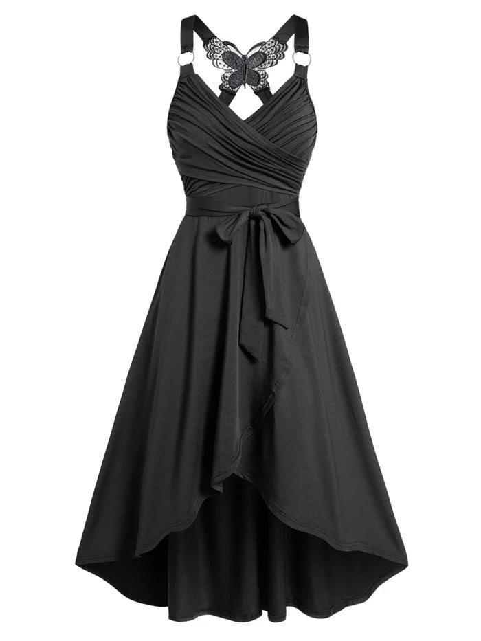 Butterfly Lace Bowknot Dress