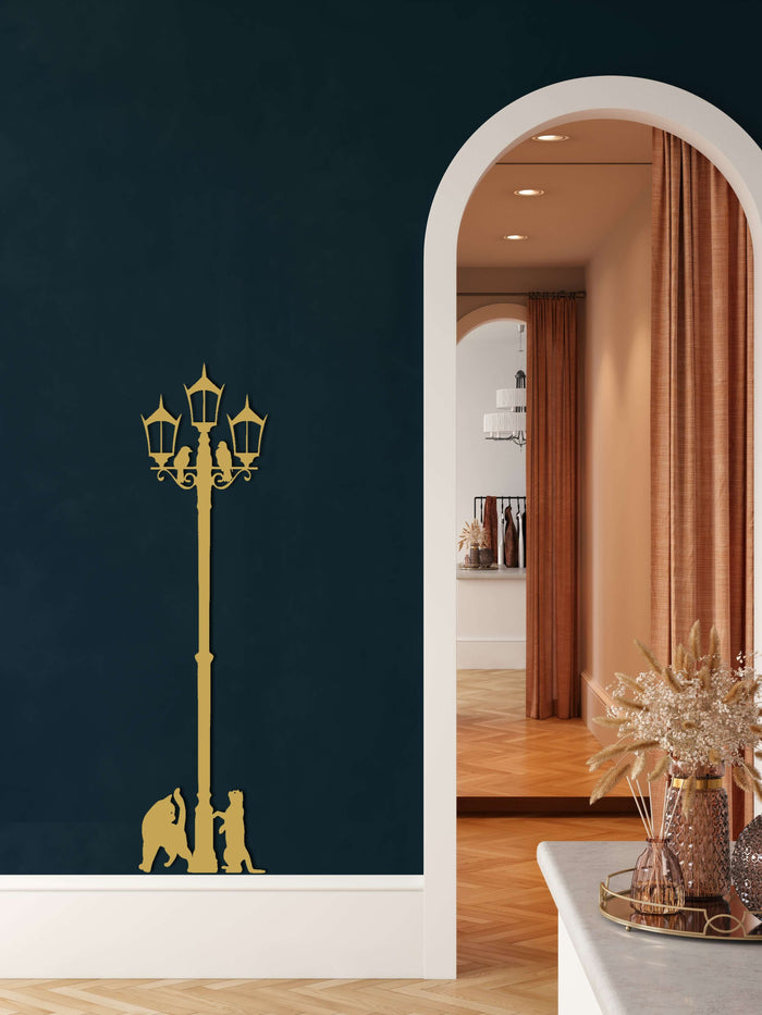 Cats and Birds Metal Wall Art - Decor available at Dekadron for $89.90