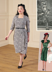 1940s O'Hara Cocktail Dress - Moonflower