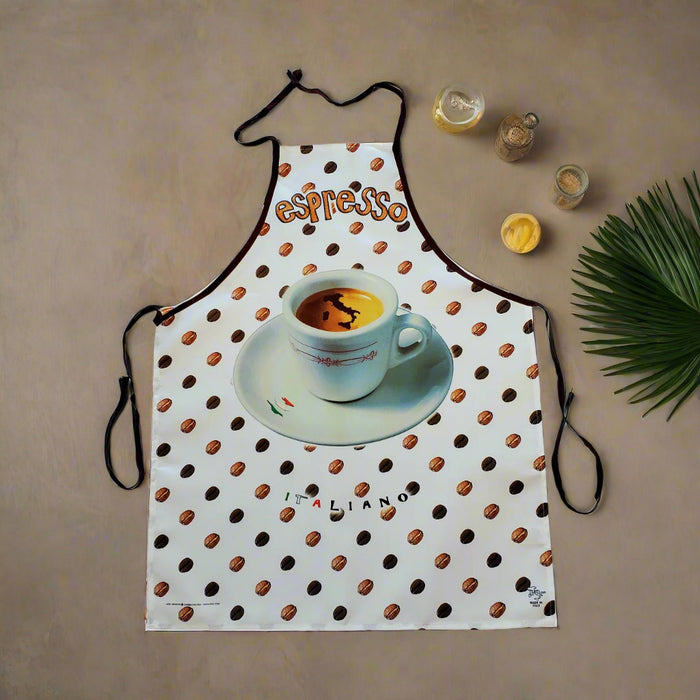 Espresso Italian Apron - SALE (75% OFF)