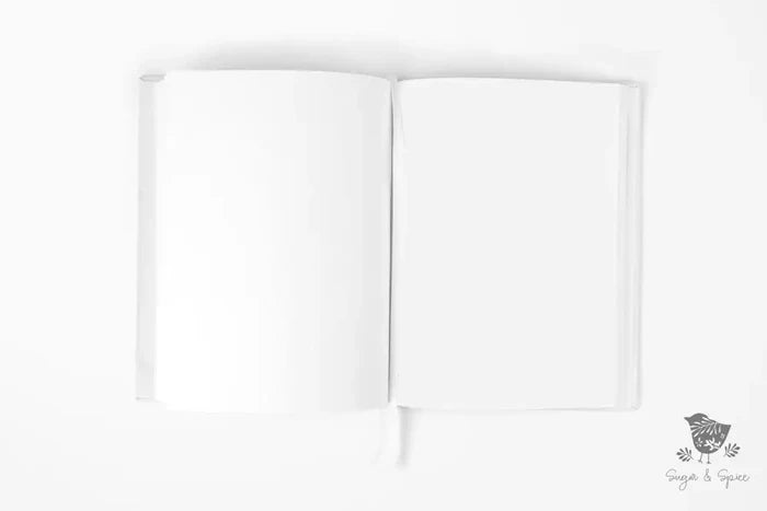 Boho Floral Wedding Guest Book - Premium from Sugar and Spice - Just $45! Shop now at Sugar and Spice Paper