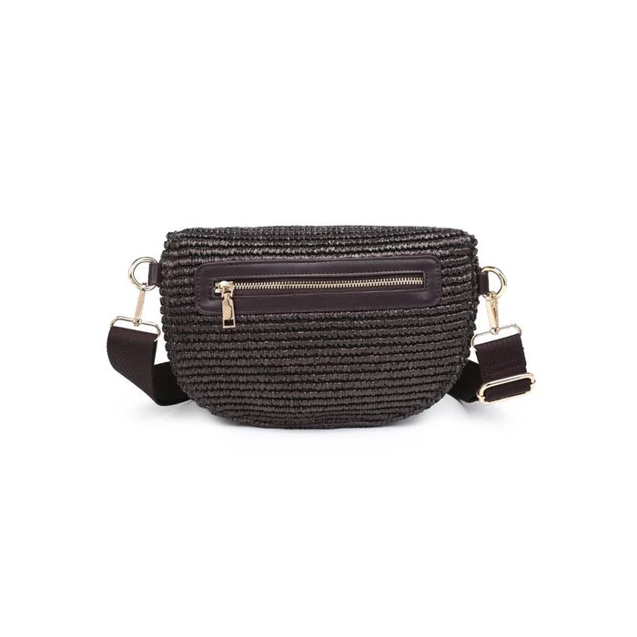 Gizelle Belt Bag-Chocolate