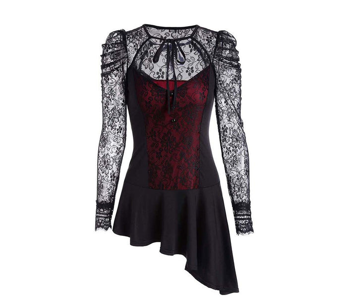 Gothic Vintage Lace Shirt