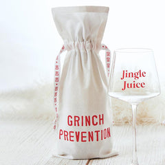 "Grinch Prevention" Wine Bag