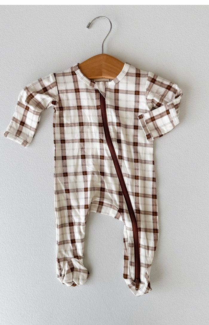 Homestead Plaid Footie
