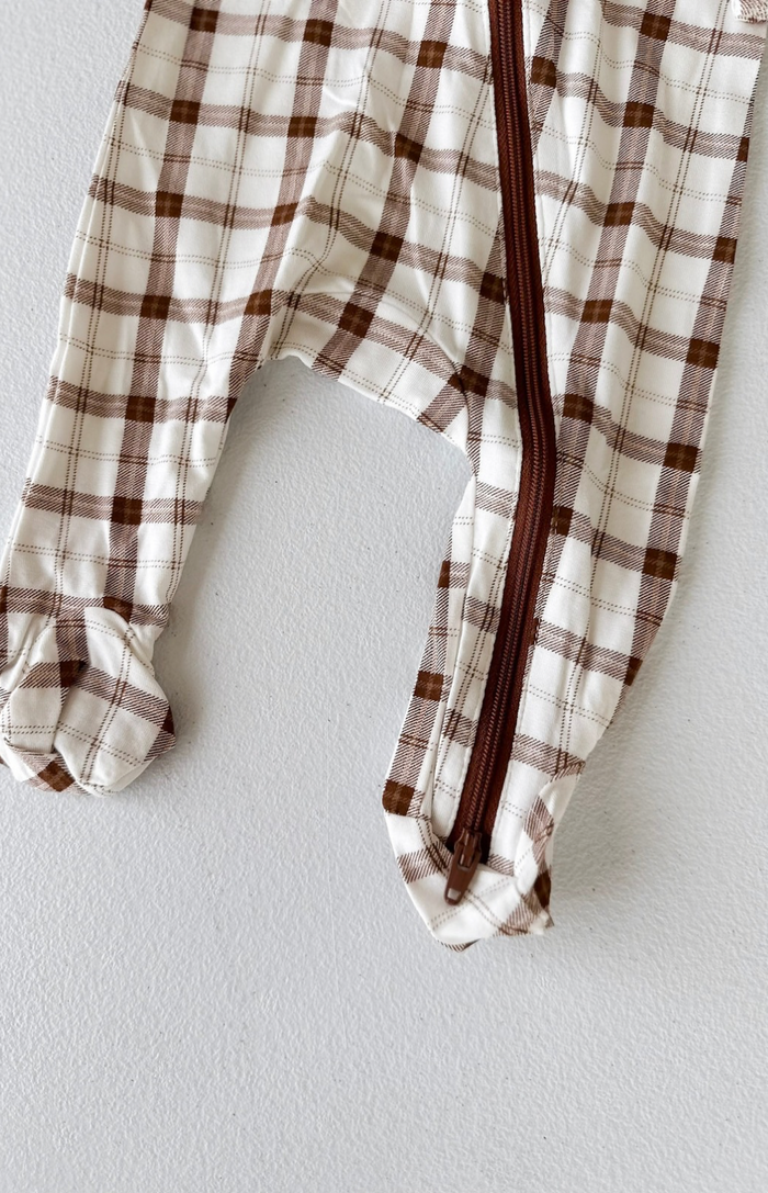 Homestead Plaid Footie
