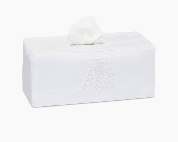 Jardin Classic Linen Long Tissue Box Cover