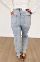 Kendall Mid Rise Boyfriend Judy Blue Jeans