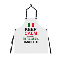 Let The Italian Girl Handle It Apron Version II