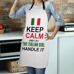 Let The Italian Girl Handle It Apron Version II