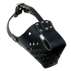 Lightweight Leather Muzzle