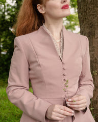 1950s Lilian Jacket - Blush