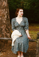 1940s Marian Tea Dress - Marguerite