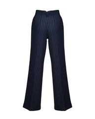 1930s Marlene Trousers - pinstripe twill