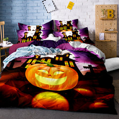Microfiber Halloween Duvet Bedding Sets