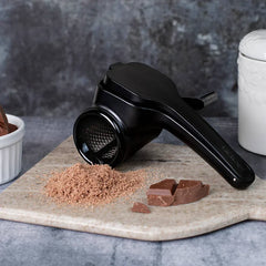 Microplane | Professional Handheld Rotary Cheese Grater