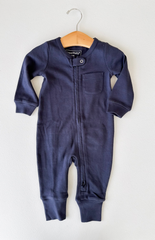 Navy Romper
