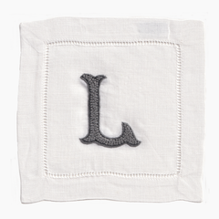 Nouveau Monogram Cocktail Napkins L - (Set of 4)