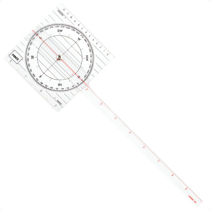 One-Arm Protractor for Navigations Charts - FO1415 - Five Oceans