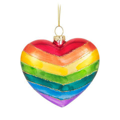 Ornament - Rainbow Heart