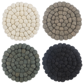 Oversized Felted Wool Trivet