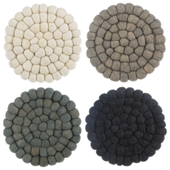Oversized Felted Wool Trivet