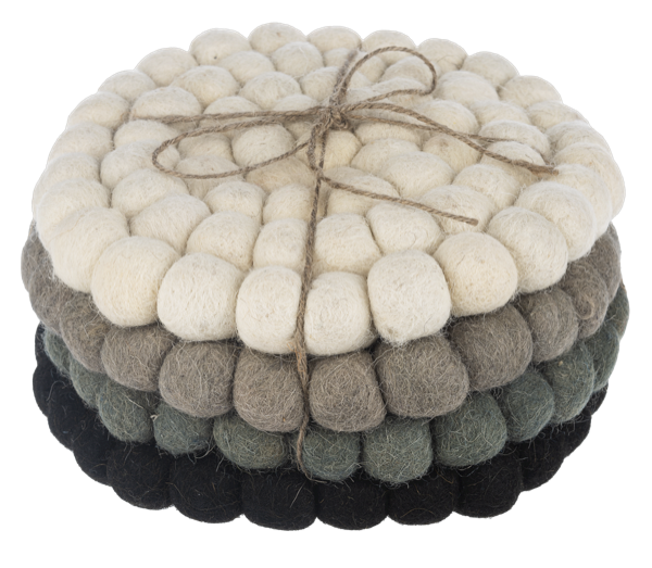 Oversized Felted Wool Trivet