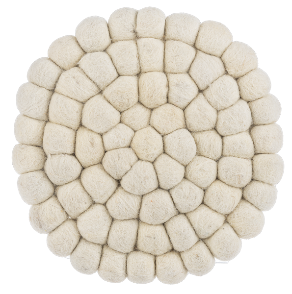 Oversized Felted Wool Trivet