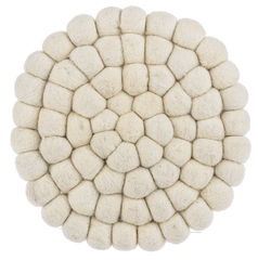 Oversized Felted Wool Trivet