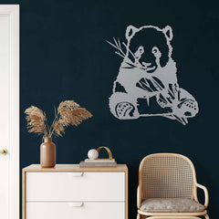 Panda Metal Wall Art - Decor available at Dekadron for $84.90