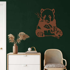 Panda Metal Wall Art - Decor available at Dekadron for $84.90