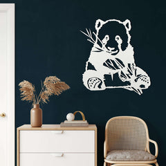 Panda Metal Wall Art - Decor available at Dekadron for $84.90