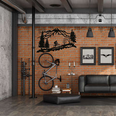Personalized Biker Metal Wall Art - Decor available at Dekadron for $94.90