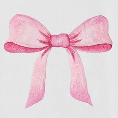Pink Bow Towel