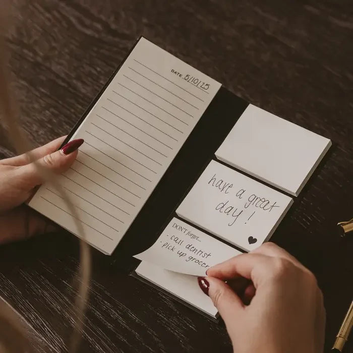 Portable Sticky Notes Booklet