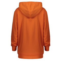 Pumpkin Web Hooded Sweatshirt