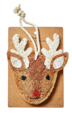 Reindeer Loofah Scrubber