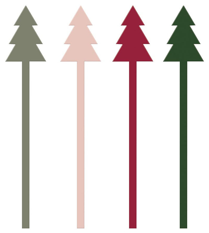S/4 Holiday Tree Stir Sticks