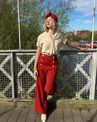 1930s Sailor Blouse - Antique