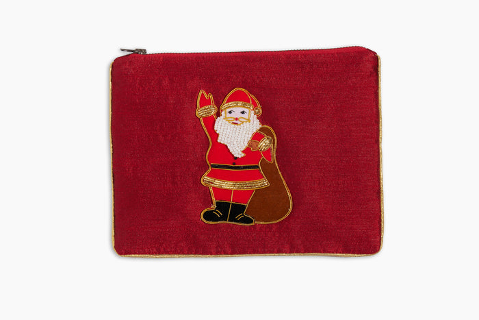 Santa Zipper Pouch
