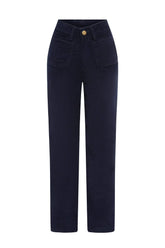 Tamsin Corduroy Pants Navy