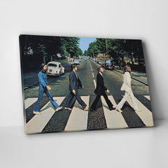 The Beatles Abbey Road Wall Art Canvas Print - SharpWallArts