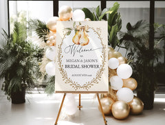 The Perfect Pear Bridal or Wedding Welcome Sign
